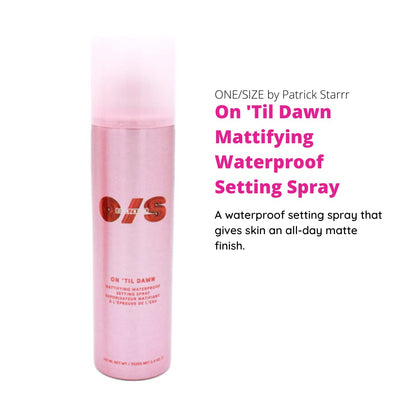 One size Mattifying Waterproof Setting Spray