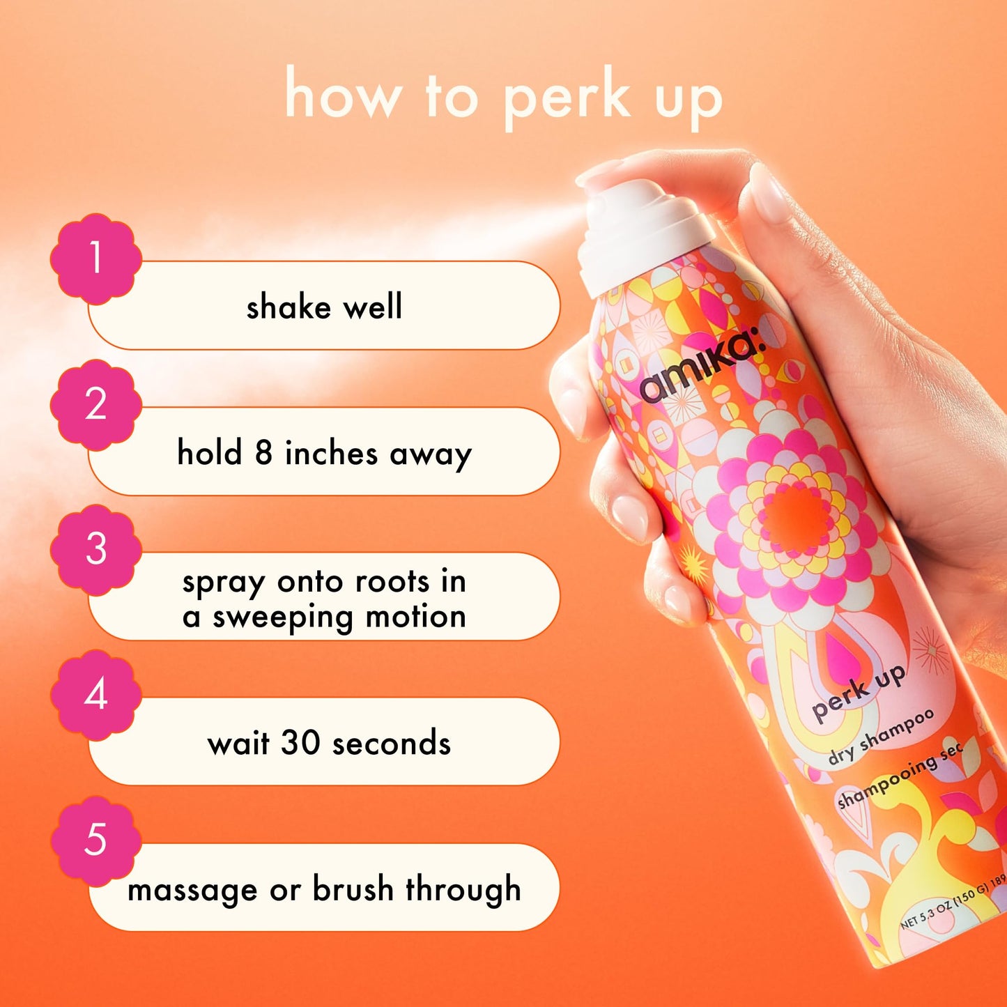 amika Perk Up Dry Shampoo